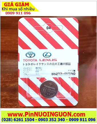 Lexus CR2032; Pin Remote Ôtô Lexus CR2032 lithium 3v /Vỉ 1viên